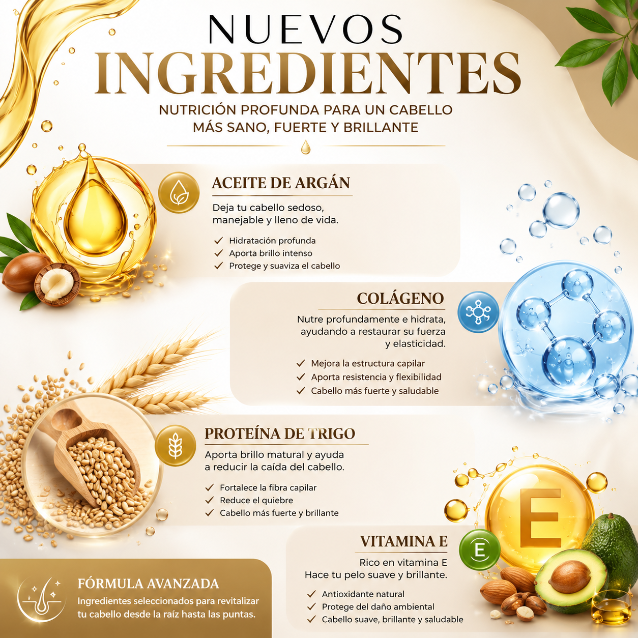 Mascarilla capilar nutritiva